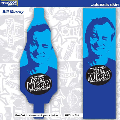 Bill Murray Chassis skin. Rc chassis skins for Team Associated. Stickers Make you faster.